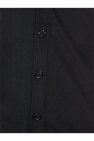 Black cotton vest PAOLO PECORA | A013F1009000